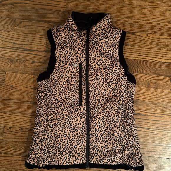 Obermeyer Reversible Velvet and Animal Print Vest - Picture 2 of 5